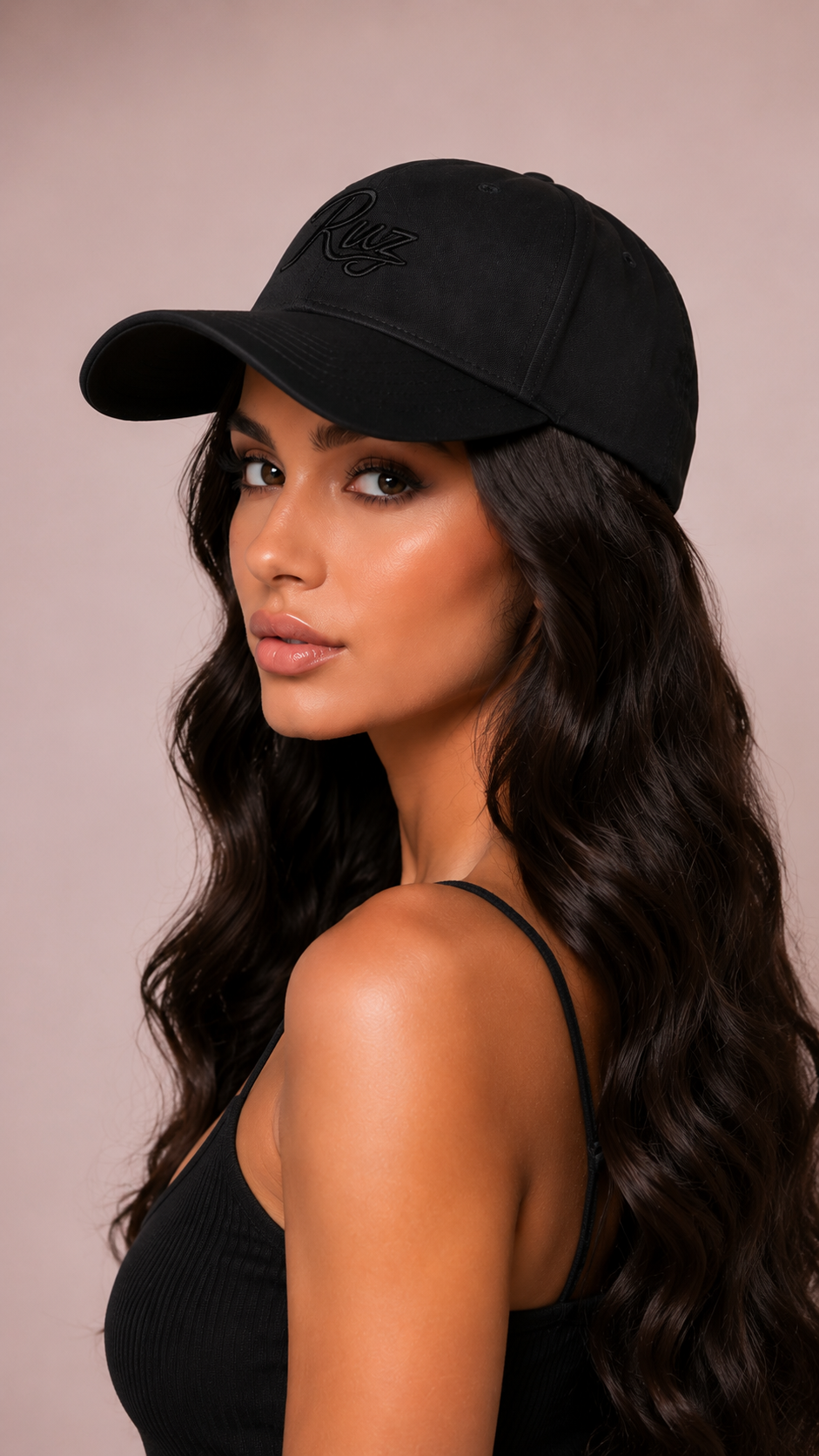 Casquette RUZ avec cheveux integres