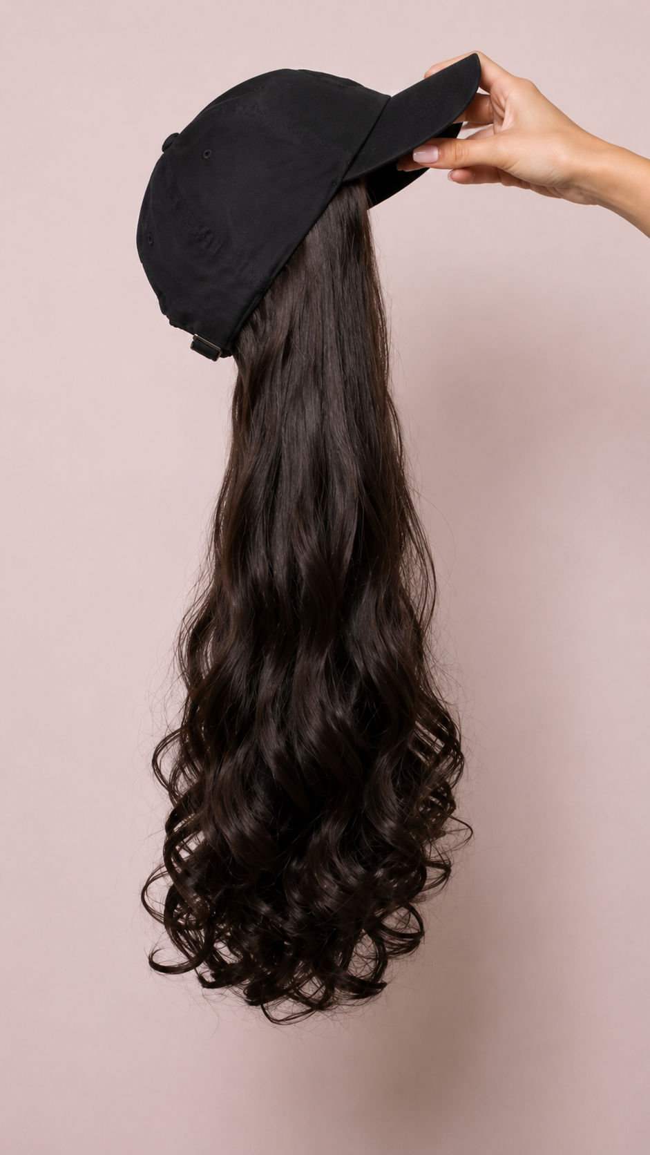 Casquette RUZ avec cheveux integres